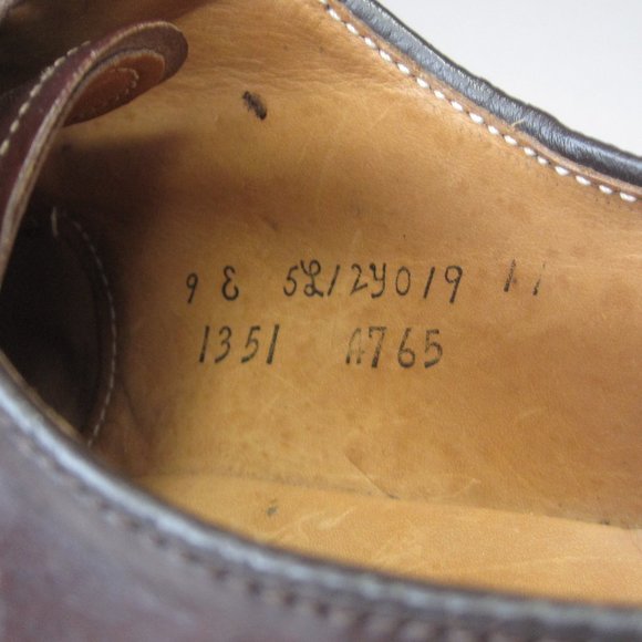 Alden Brooks Brothers Cordovan Shell 9E A765 - Picture 6 of 10
